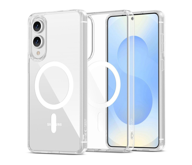 Tech-Protect Flexair Hybrid Magsafe do Galaxy S25 Edge Clear - 1343735 - zdjęcie